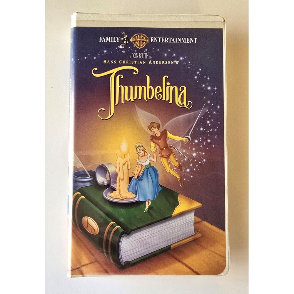 Thumbelina VHS Warner Brothers WB Hans Christian Andersen Vintage (1994) Rated G